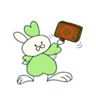 うさふる ～幸せを運ぶ四つ葉うさぎ～（個別スタンプ：35）
