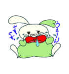 うさふる ～幸せを運ぶ四つ葉うさぎ～（個別スタンプ：37）
