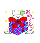 うさふる ～幸せを運ぶ四つ葉うさぎ～（個別スタンプ：40）