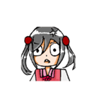 Dorabmon's Cute Girl（個別スタンプ：3）