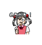 Dorabmon's Cute Girl（個別スタンプ：4）