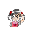 Dorabmon's Cute Girl（個別スタンプ：11）