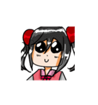 Dorabmon's Cute Girl（個別スタンプ：12）