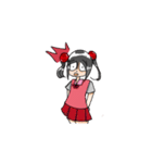 Dorabmon's Cute Girl（個別スタンプ：14）
