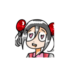 Dorabmon's Cute Girl（個別スタンプ：31）
