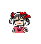 Dorabmon's Cute Girl（個別スタンプ：33）