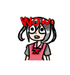 Dorabmon's Cute Girl（個別スタンプ：35）