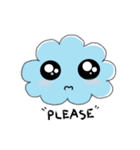 the little cloudy（個別スタンプ：3）