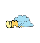 the little cloudy（個別スタンプ：21）