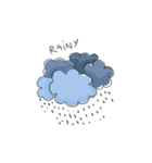 the little cloudy（個別スタンプ：24）