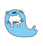 ねこあざらしの生活（個別スタンプ：1）