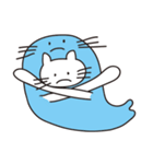 ねこあざらしの生活（個別スタンプ：3）