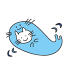 ねこあざらしの生活（個別スタンプ：4）
