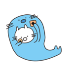 ねこあざらしの生活（個別スタンプ：10）