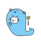 ねこあざらしの生活（個別スタンプ：18）