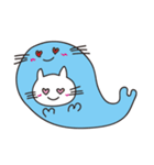 ねこあざらしの生活（個別スタンプ：21）