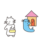 ねこあざらしの生活（個別スタンプ：36）