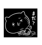 黒ねこブラック（個別スタンプ：6）