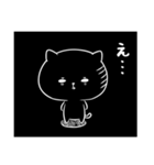 黒ねこブラック（個別スタンプ：22）