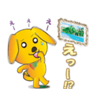 ゴールデンの子犬  Vol.3（個別スタンプ：21）