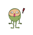 人面カエル（個別スタンプ：18）