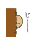 人面カエル（個別スタンプ：30）