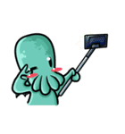 Little Cutethulu Reloaded（個別スタンプ：22）