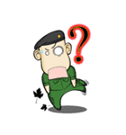 a young soldier（個別スタンプ：6）