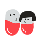 Mr ＆ Ms Pill（個別スタンプ：25）
