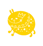 不思議な国のうさぎさんスタンプ（個別スタンプ：1）