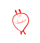 不思議な国のうさぎさんスタンプ（個別スタンプ：26）