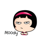 Aromi Grumpy Girl (EN)（個別スタンプ：13）