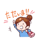 子育てママさんスタンプ（個別スタンプ：14）