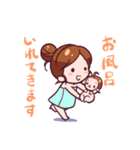 子育てママさんスタンプ（個別スタンプ：16）