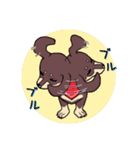 かまってムギたん、時々もも（個別スタンプ：16）