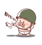 Pig Soldier No.1（個別スタンプ：22）