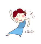 Flamenca bonita（個別スタンプ：21）