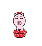 Cute pig (first egg)（個別スタンプ：3）