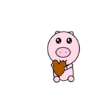 Cute pig (first egg)（個別スタンプ：4）