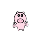 Cute pig (first egg)（個別スタンプ：10）