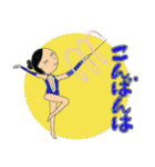 がんばれ部活少女（個別スタンプ：4）