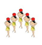 がんばれ部活少女（個別スタンプ：37）