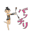 がんばれ部活少女（個別スタンプ：39）