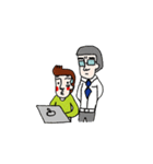 Sompong＆Michlin（個別スタンプ：25）