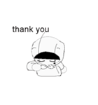 Black and White Scholar Series（個別スタンプ：2）