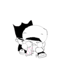 Black and White Scholar Series（個別スタンプ：14）
