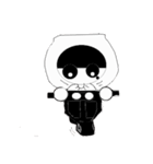 Black and White Scholar Series（個別スタンプ：16）