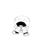 Black and White Scholar Series（個別スタンプ：32）