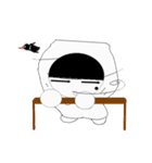 Black and White Scholar Series（個別スタンプ：37）