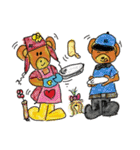 Rossy the lover bear ＆ Yorkie Coco I ENG（個別スタンプ：31）